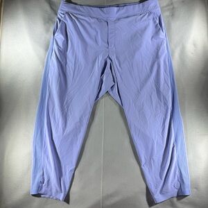 Lavender Athletic Trousers Golf Coaches Walking streetwear Casual travel Size 20